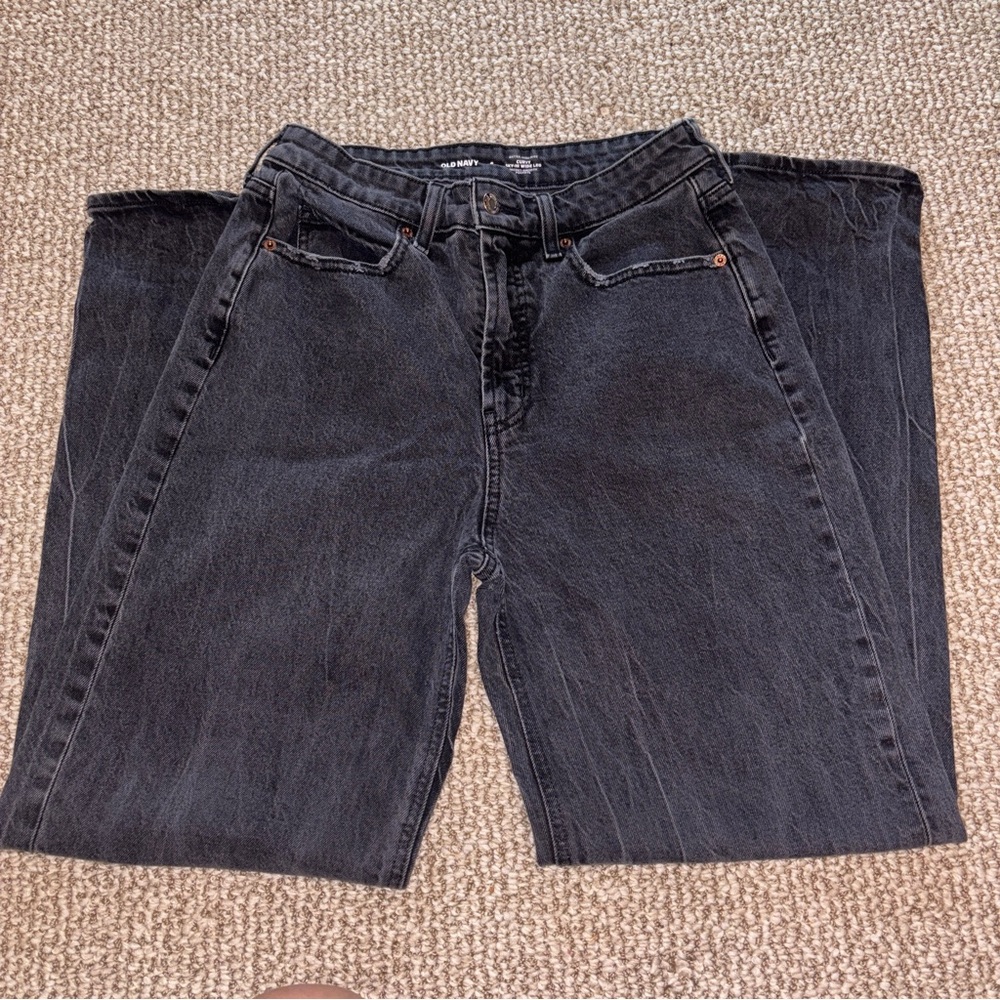 Faded Black Old Navy Jeans - Picture 3 of 7